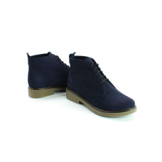 Черевики із нубуку синього кольору Арт. 12-20(Sn4)