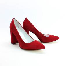 Замшеві туфлі-човники Арт. 35-1/44Ок