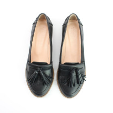 Лофери із чорної шкіри Арт. 05-15/12