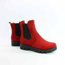 Челсі з червоної замші Арт. 12-1(S2)