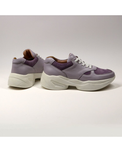 Кросівки із замші та шкіри Арт. 15-2/176