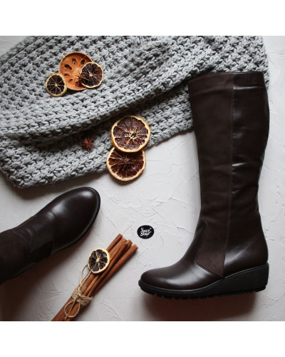 Чоботи на танкетці Арт.30-1(Ir3)