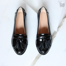 Лакові чорні лофери Арт. 05-15 (Mar4)