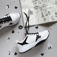 Кросівки з білої шкіри Арт. Т-3/21974