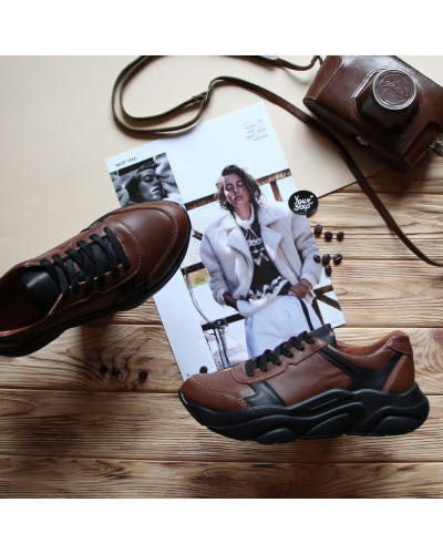 Кросівки з натуральної шкіри Арт. Т-3/21913