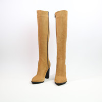 Руді чоботи на підборах Арт. 35-11/44Ок