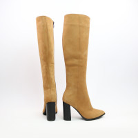 Руді чоботи на підборах Арт. 35-11/44Ок