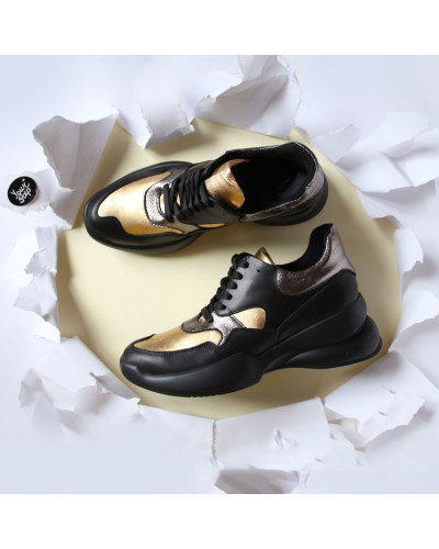 Кросівки чорного кольору Арт. 218-1/21973