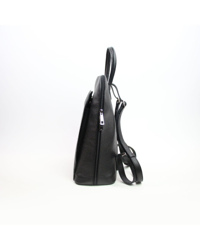 Рюкзак зі шкіри чорного кольору Арт. YS-01345