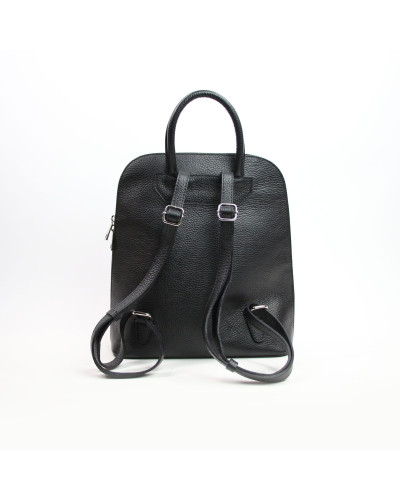 Рюкзак зі шкіри чорного кольору Арт. YS-01345