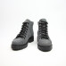 Ботинки со шнуровкой из нубука серого цвета Арт. 51-3/21855