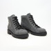 Ботинки со шнуровкой из нубука серого цвета Арт. 51-3/21855