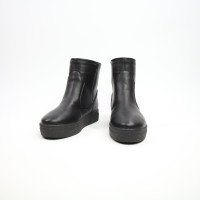 Ботинки из черной кожи Арт. 12-19Ls