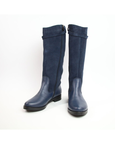 Чоботи синього кольору Арт. 12-17V