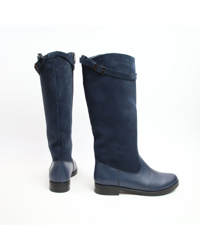 Чоботи синього кольору Арт. 12-17V