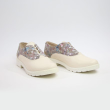 Туфлі з бежевої шкіри Арт. 05-6/129