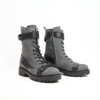 Черевики із сірого нубуку Арт. 12-30R/21855