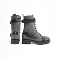 Черевики із сірого нубуку Арт. 12-30R/21855