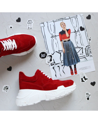 Кросівки на масивній підошві Арт. 218-1/21950