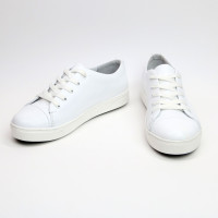 Кеди із білої шкіри Арт. 33-1(Ls8)