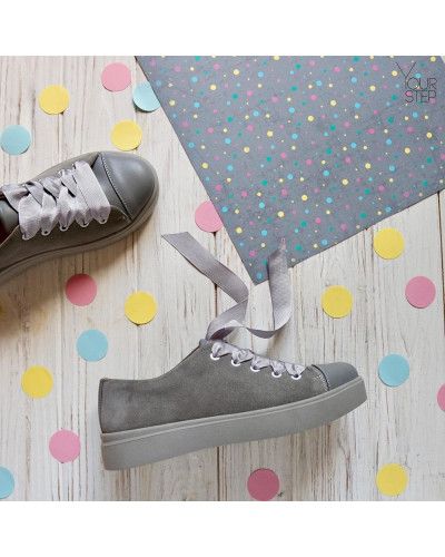 Кеди сірого кольору Арт. 33-1/21920RS