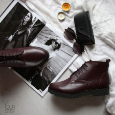 Черевики зі шкіри Арт. 12-20Se