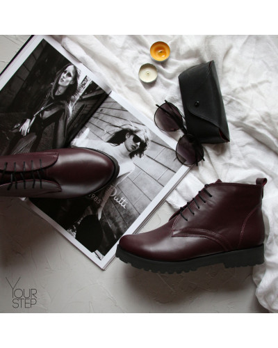 Черевики зі шкіри Арт. 12-20Se