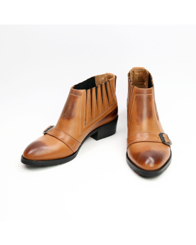 Руді шкіряні черевики Арт. 306-1