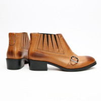 Руді шкіряні черевики Арт. 306-1