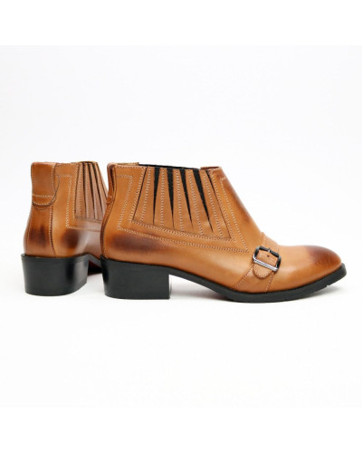 Руді шкіряні черевики Арт. 306-1