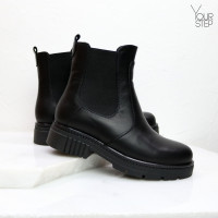 Челсі із чорної шкіри Арт. 12-1/As17