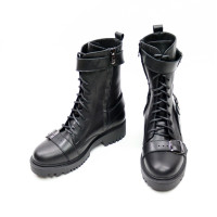 Черевики із чорної шкіри Арт. 12-30R/21855