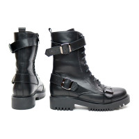 Черевики із чорної шкіри Арт. 12-30R/21855