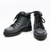 Ботинки со шнуровкой из кожи цвета графит Арт. 51-3/21855