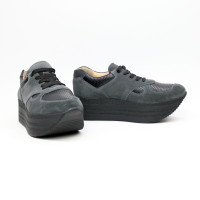 Кросівки з сірої замші Арт. 15-2/21873