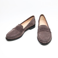 Мокасины из замши цвета какао Арт. 05-10(Mar4)