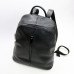 Рюкзак з м'якої шкіри чорного кольору Арт. YS-2878