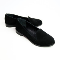 Сліпери із чорної замші Арт. 05-3К(Mr4)