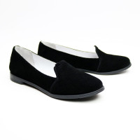 Сліпери із чорної замші Арт. 05-3К(Mr8)