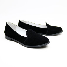 Сліпери із чорної замші Арт. 05-3К(Mr8)