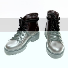 Ботинки со шнуровкой из кожи оттенка шоколад Арт. 51-3/21855