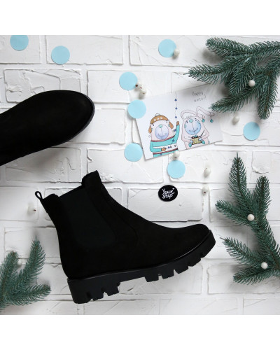 Челсі чорного кольору Арт. 12-1(S2)