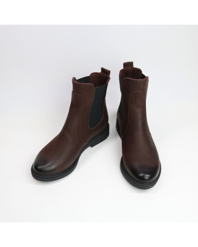 Челсі з натуральної шкіри з ефектом потертості Арт. 12-1(Sn4)