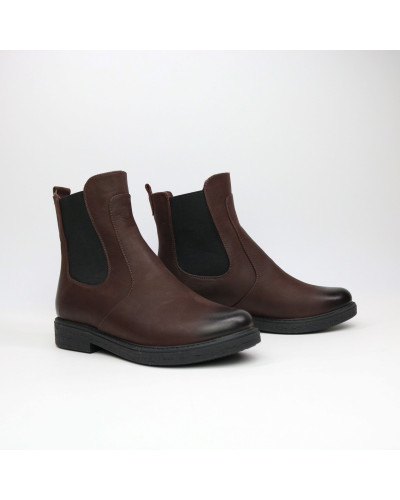 Челсі з натуральної шкіри з ефектом потертості Арт. 12-1(Sn4)