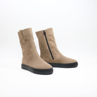 Ботинки из замши цвета капучино Арт. 12-2/21852