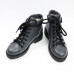 Ботинки со шнуровкой из кожи цвета графит Арт. 51-3/21855