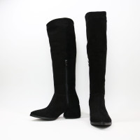 Прямі чоботи на підборах Арт. 657-14/w324Ок