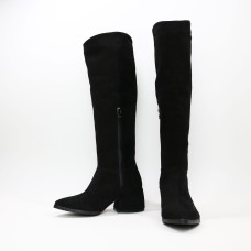 Прямі чоботи на підборах Арт. 657-14/w324Ок