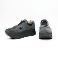 Кросівки з сірої замші Арт. 15-2/21873