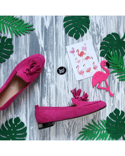 Лофери із натуральної замші Арт. 156-1/33